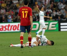 Cristiano Ronaldo and Alvaro Arbeloa