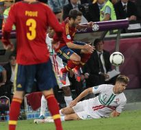 Miguel Veloso and Jordi Alba