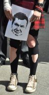 Protest action participant