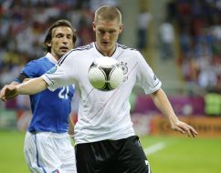 Bastian Schweinsteiger and Andrea Pirlo