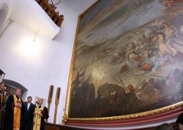 The Battle of Parkany by Martino Altomonte