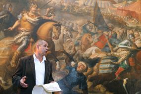 The battle of Vienna by Martino Altomonte