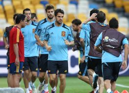 Players of the nationak team of Spain