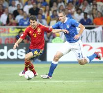 Cesc Fabregas and Giorgio Chiellini