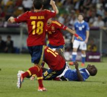 Soccer. EURO-2012. Final. Spain vs. Italy