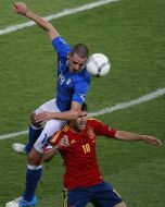 Сеск Фабрегас та Леонардо Бонуччі