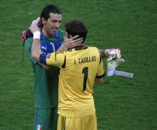 Икер Касильяс и Джанлуиджи Буффон