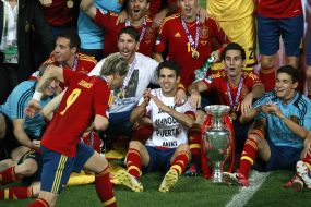 Spanish team is winners of UEFA EURO 2012