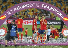 Spanish team is winners of UEFA EURO 2012