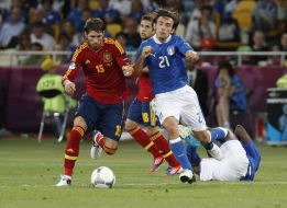 Sergio Ramos and Andrea Pirlo