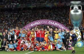 Spanish team is winners of UEFA EURO 2012
