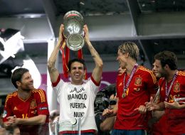Spanish team is winners of UEFA EURO 2012
