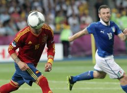 Sergio Ramos and Antonio Cassano