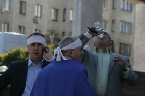 Vyacheslav Kirilenko, Ivan Stoyko and Vladimir Moysik