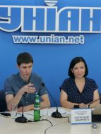 Olga Ayvazovskaya and Aleksandr Neberikut