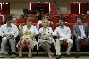 Yevgeniy Poltenko and Nadezhda Rudenko