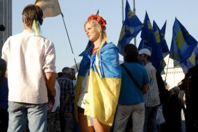 Participants of mass-meetjng