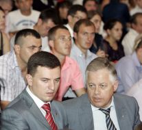 Petr Simonenko and Aleksandr Prisyazhnyuk