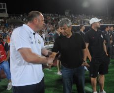 Mircea Lucescu and Vladimir Pyatenko