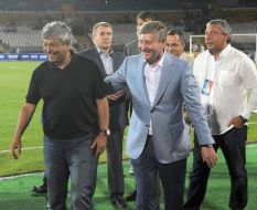 Мирча Луческу и Ринат Ахметов