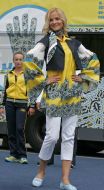 Presentation of olympic form by the national team of Ukraine