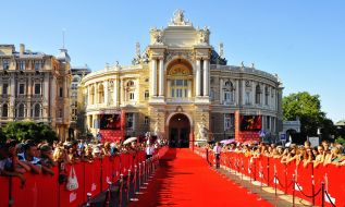 Red path of the Odessa International film festival