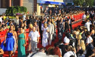 Red path of the Odessa International film festival
