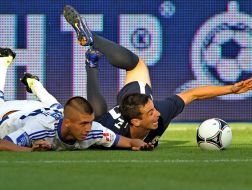 Evgeniy Khacheridi and Djordje Lazic