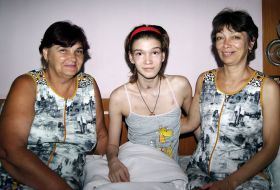 Aleksandra Popova and Alla Gudz