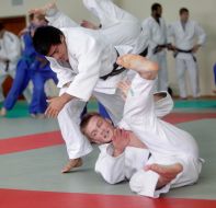 Judoists of Olympic team of Ukraine