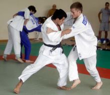Judoists of Olympic team of Ukraine