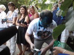 Sergej Vlasenko washes of brilliant green