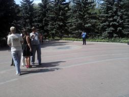 Vestige of brilliant green