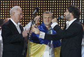 Nikolay Gontyuk, Roman Gontyuk and Vitaliy Kozlovskiy