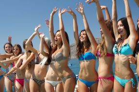 Beauty contest participants "Pearl of the Black Sea-2011"