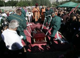 Поховання Богдана Ступки 