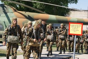 Participants of military exercises