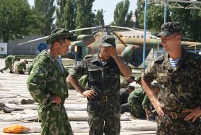 Participants of military exercises