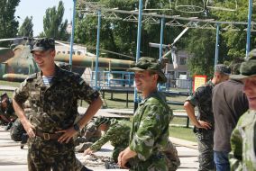 Participants of military exercises
