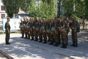 Participants of military exercises