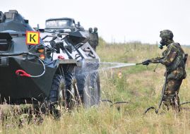 Знезараження спецтехніки