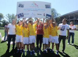 Vinnitsa region team - winners of the championship
