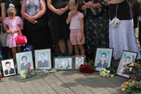 Relatives of the victims