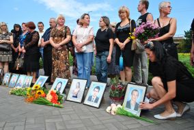 Relatives of the victims