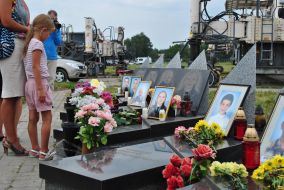 Relatives of the victims