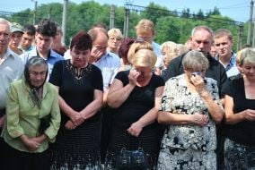 Relatives of the victims