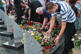 Relatives of the victims