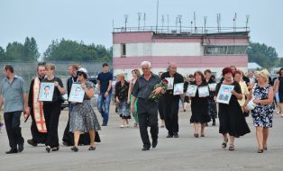 Relatives of the victims