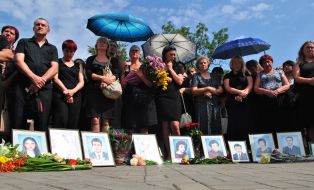 Relatives of the victims