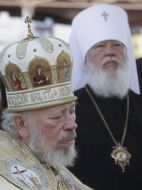 Metropolitan Volodymyr and metropolitan Agafangel